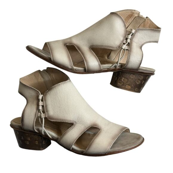 Unity in Diversity Shasta Daisy Leather Sandals Women’s 37 US 6.5 7 - Picture 5 of 11